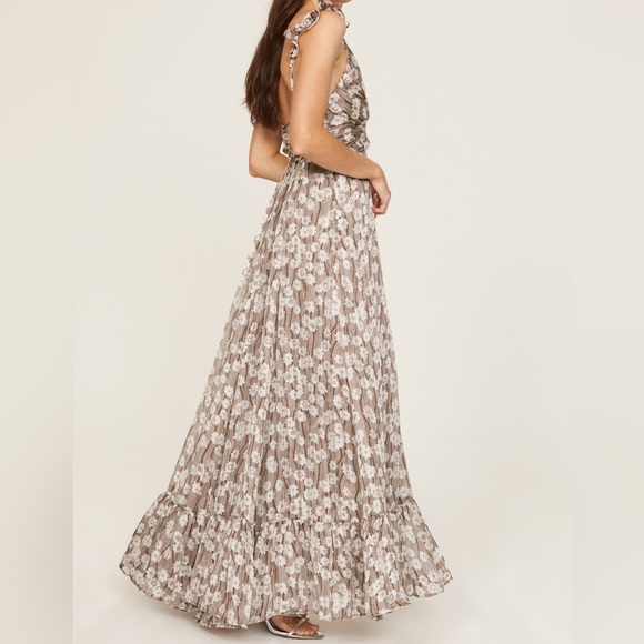 Floral Print Cut Out Maxi Dress Silvia Gown Sabina Musayev - Picture 3 of 13